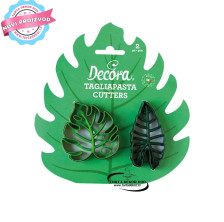 Torta Dekor Set Plastičnih Sekača - TROPSKI LISTOVI 2